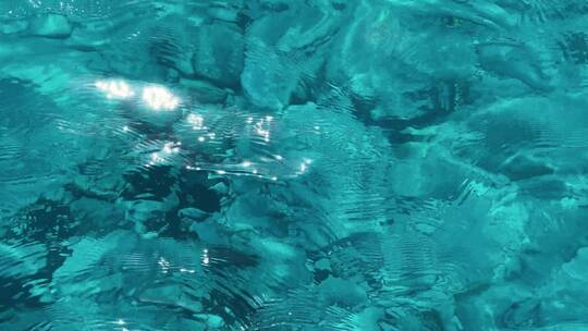 蓝色海水水纹