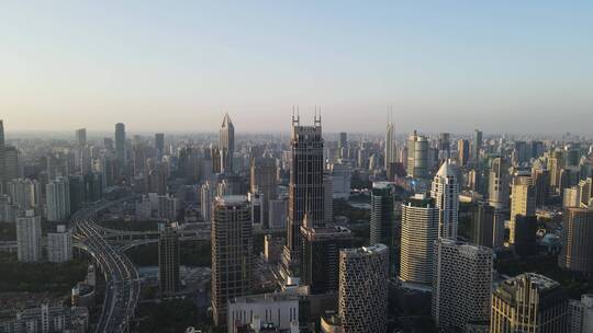 上海黄浦区新天地4K航拍原素材视频素材模板下载