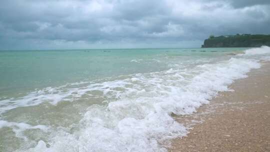 广西北海涠洲岛大海鳄鱼山旅游旅行风景升格