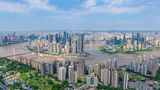 重庆城市大景延时高清在线视频素材下载