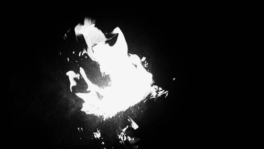 4k魔法白色烟雾特效动画视频素材-Alpha58