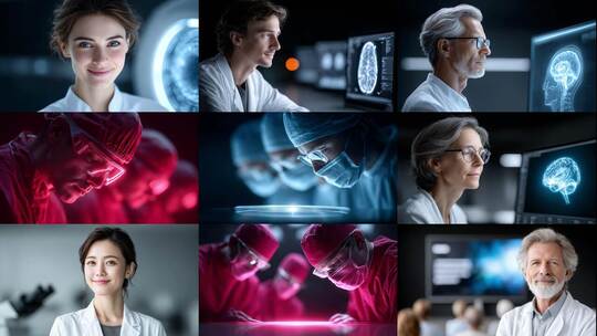 专业医生团队守护健康医疗科技助力美好生活高清在线视频素材下载