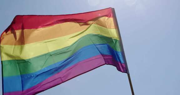同性恋骄傲，旗帜，庆祝，庆祝