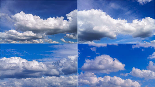 白云云彩延时合集