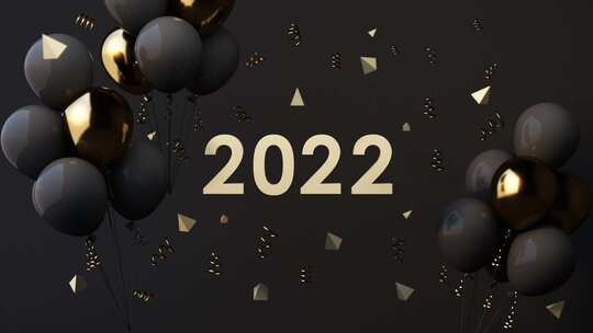 2021跨度到2022的动画视频素材模板下载