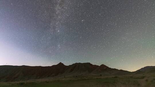 甘肃祁连山国家公园星空银河