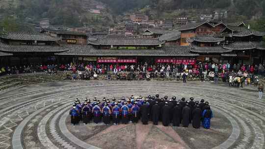 西江苗寨 西江千户苗寨 航拍 DJI_0042