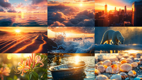 黄昏晨曦大合集9