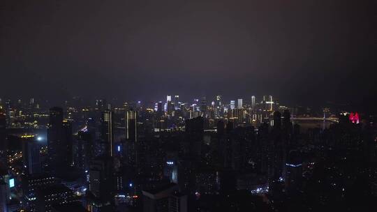 重庆_渝中半岛CBD_重庆全景夜景_航拍合集