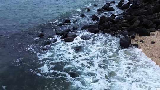 自然风光大海海水海浪视频