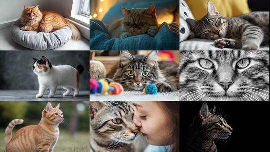 萌猫治愈合集各式猫咪(前97S为快速预览)