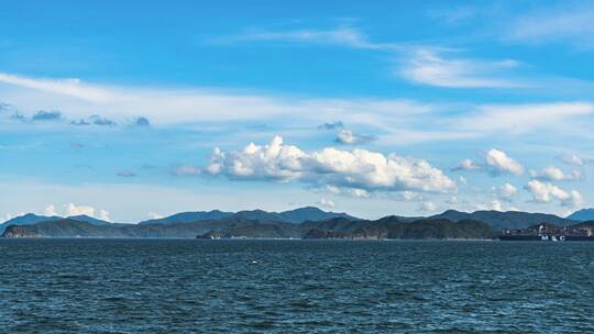 深圳盐田海岸线海景延时