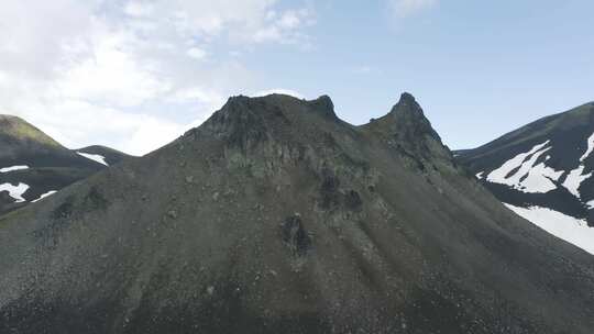 山景城的无人机镜头