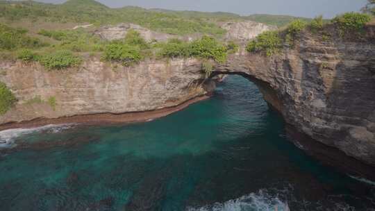 景观，印度尼西亚，慢动作，海滩