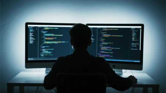 程序员加班工作场景