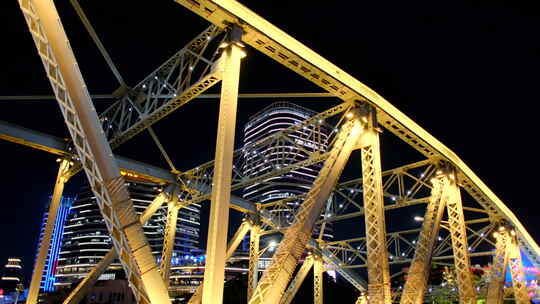 广州海珠桥夜景