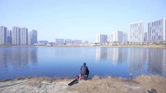 武汉东西湖黄塘湖公园风景