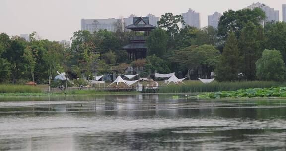 武汉硚口区园博园园风景