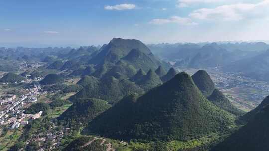 万峰林 喀斯特地貌 贵州