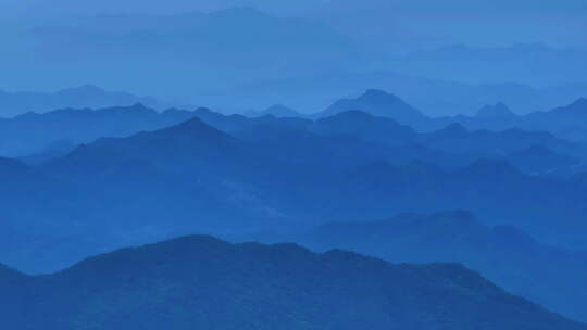 山川远山群山山峦山头远山淡影山河大山