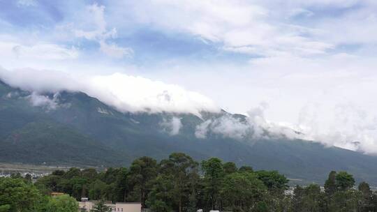 大理苍山森林高清航拍素材