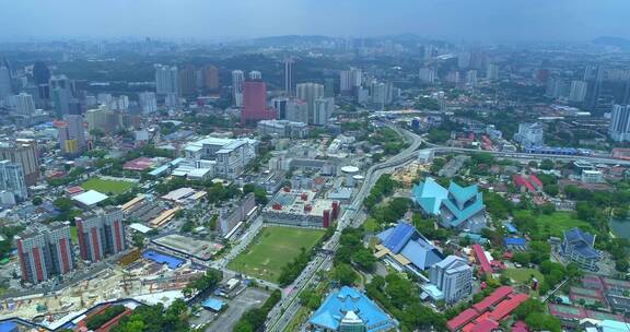 4K马来西亚吉隆坡街景