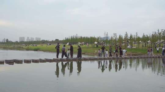 相机高清摄柏临河湿地公园南岸17