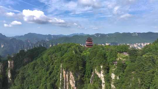 湖南张家界武陵源景区天子山