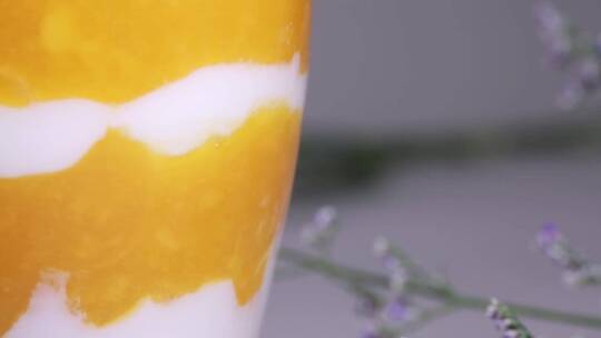 【镜头合集】芒果酸奶代餐奶昔