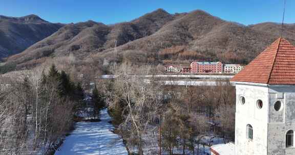 青山沟青山湖别墅建筑