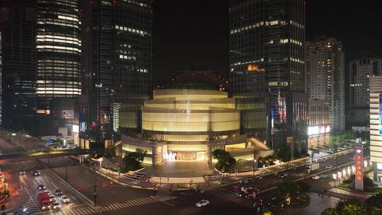 徐汇区港汇恒隆广场夜景