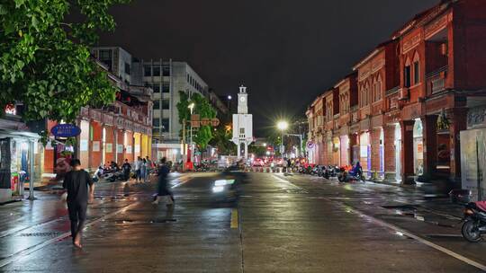 泉州宝洲街夜景