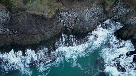 冷海景观海滩