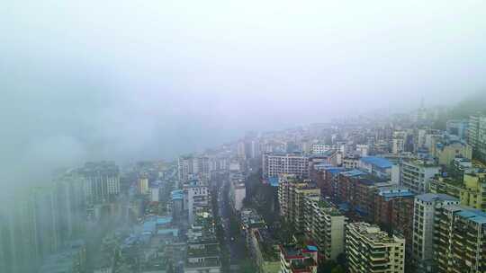 长江三峡巫峡云