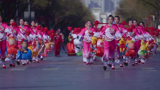 陕北秧歌  榆林  陕西  秧歌  佳县  大秧歌