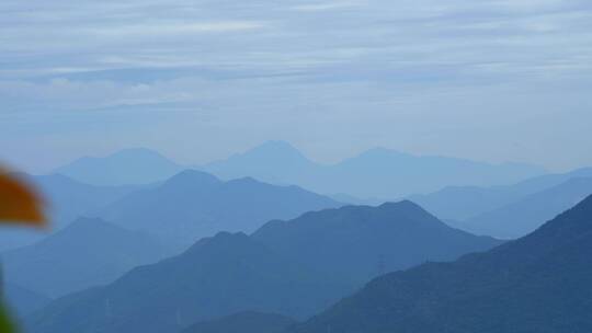 山脉山峰深圳盐田高山自然风光