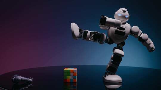 人工智能跳舞的机器人