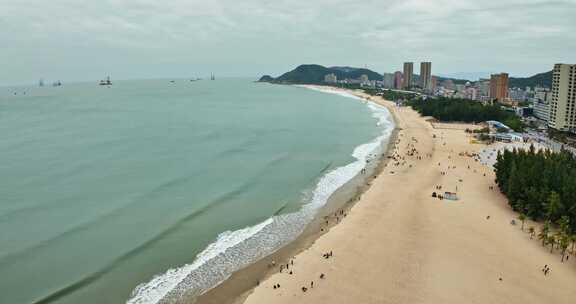 海陵岛大角湾海滩阳江广东0357