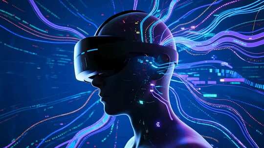 企业年会元宇宙人工智能科技视频