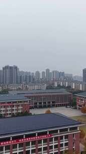 湖南软件职业技术大学全景（和平校区）航拍