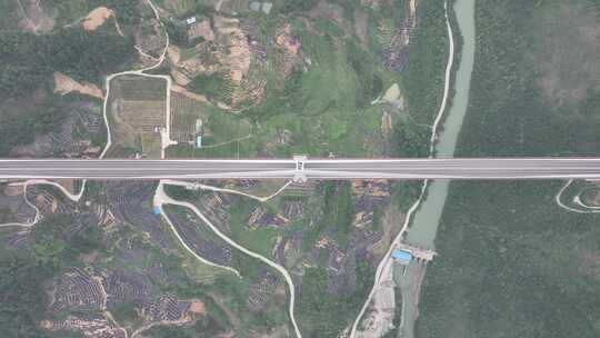 贵州平塘大桥俯拍