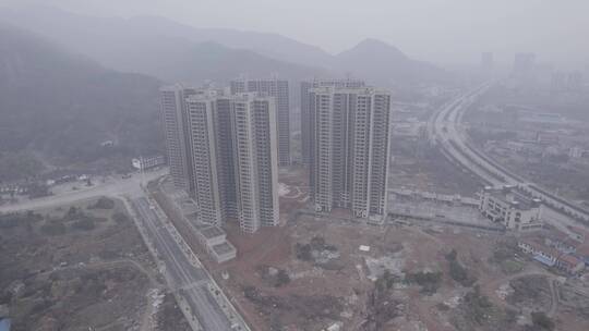 航拍4K空镜D-Log｜中国县城房地产现状