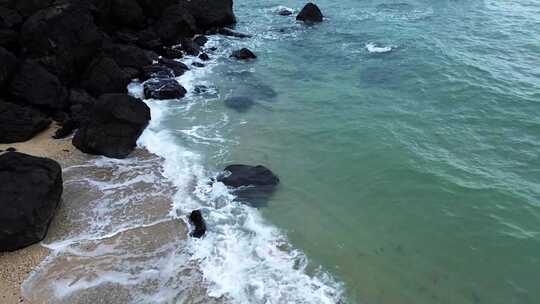 自然风光大海海水海浪视频