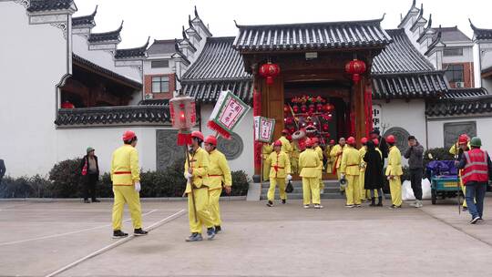 东阳花园村迎龙灯闹元宵