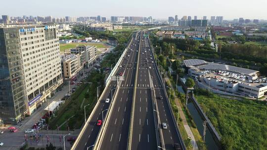 4K-城市高速公路交通枢纽