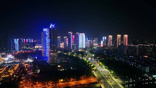 胶南夜景亮化西海岸夜景