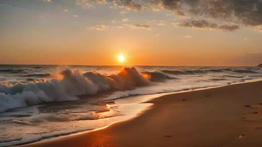 大海海浪