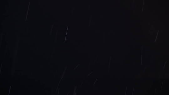 雨雪交织的夜晚视频素材模板下载