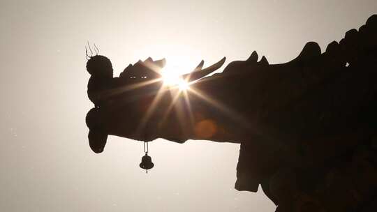 扎实伦布寺的脊兽