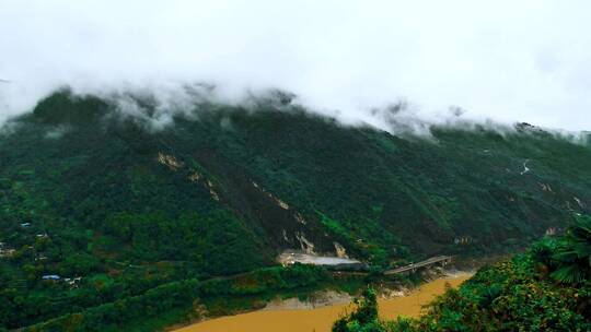 风景延时  山水相依  美景